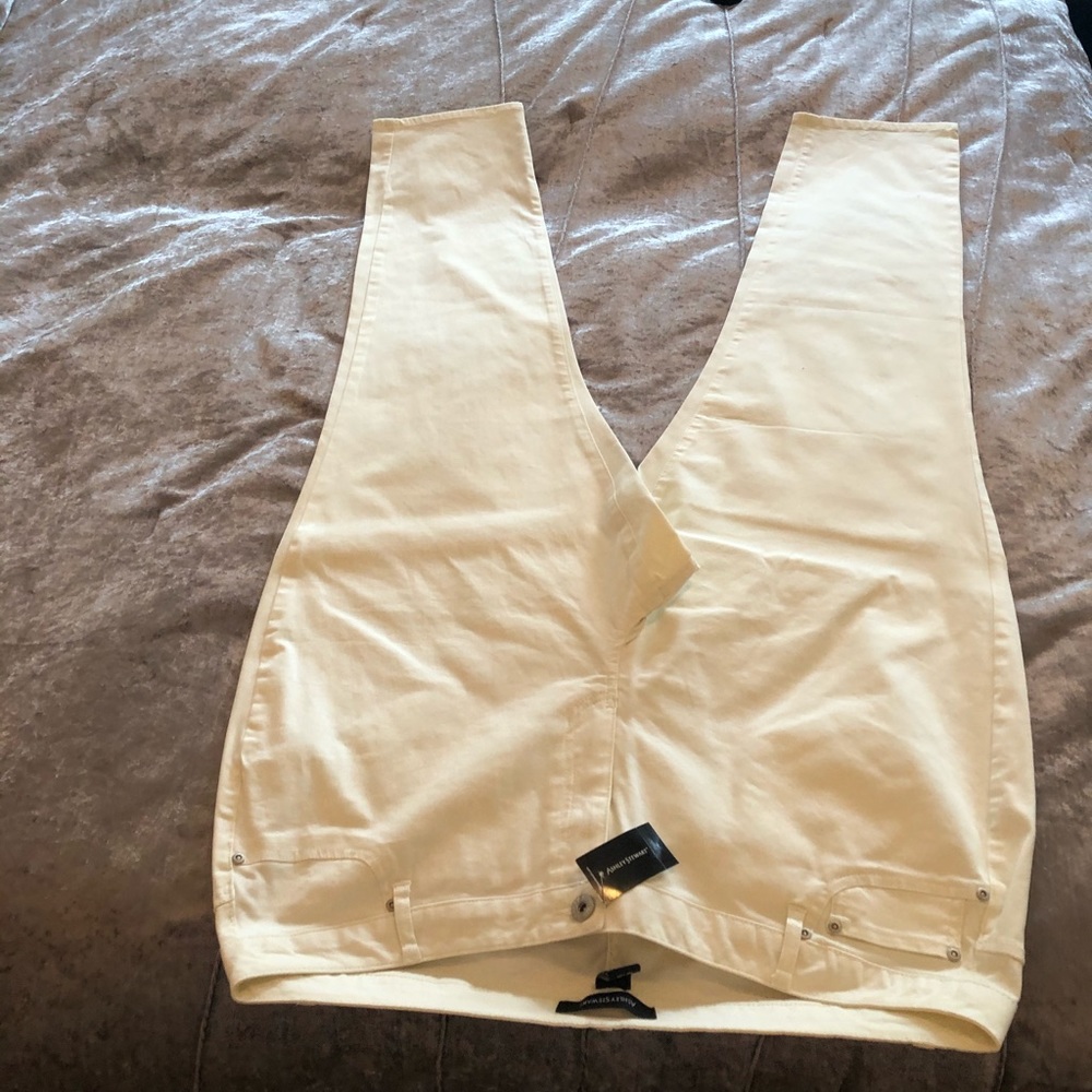 Ashley Stewart White jeans